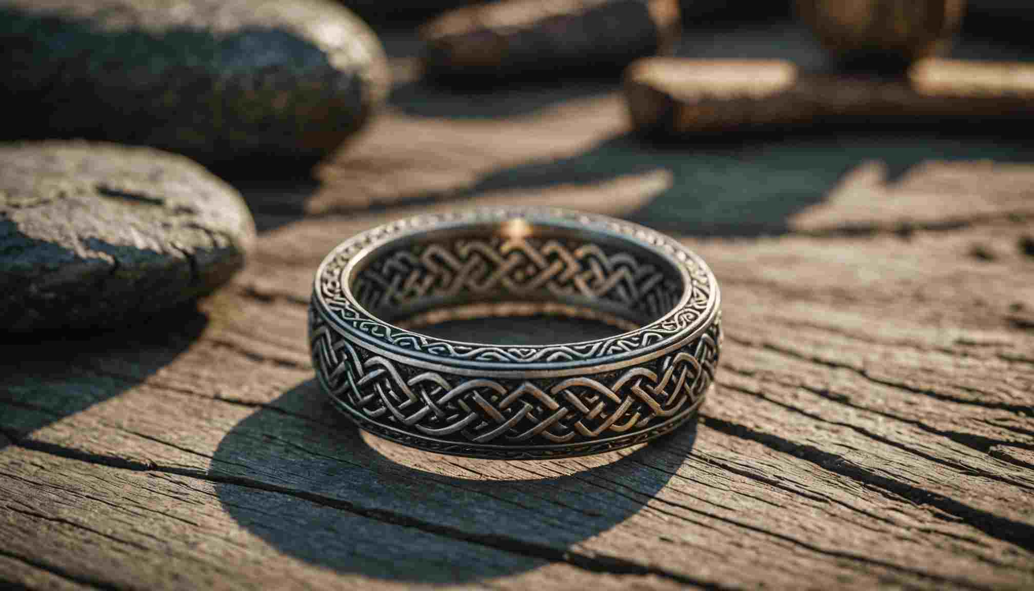 Une bague viking : symbole de force et de mystère nordique
