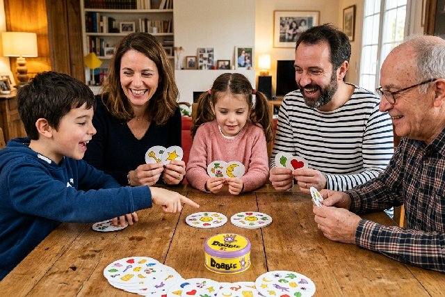 Dobble en famille